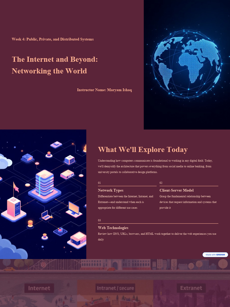 Week 4 | PDF | World Wide Web | Internet & Web