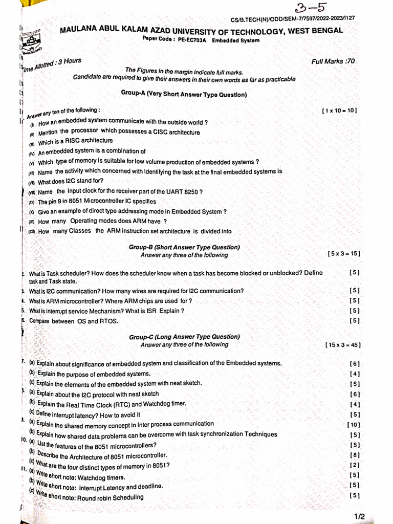 Embedded System | PDF