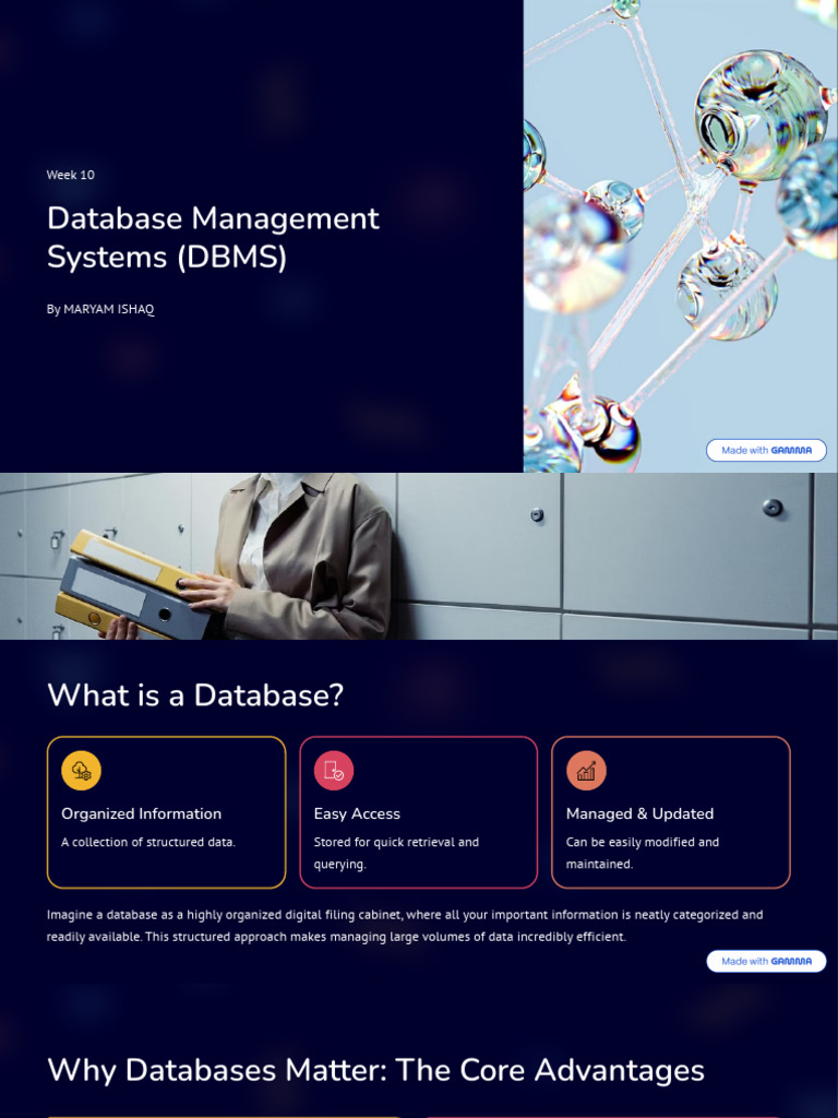 Week 10 | PDF | Databases | Computing