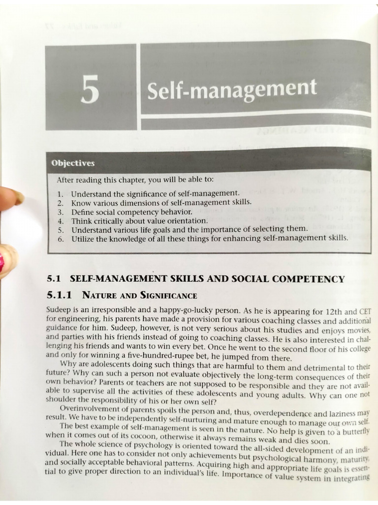 Self Management | PDF