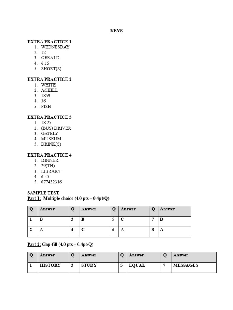 Keys | PDF