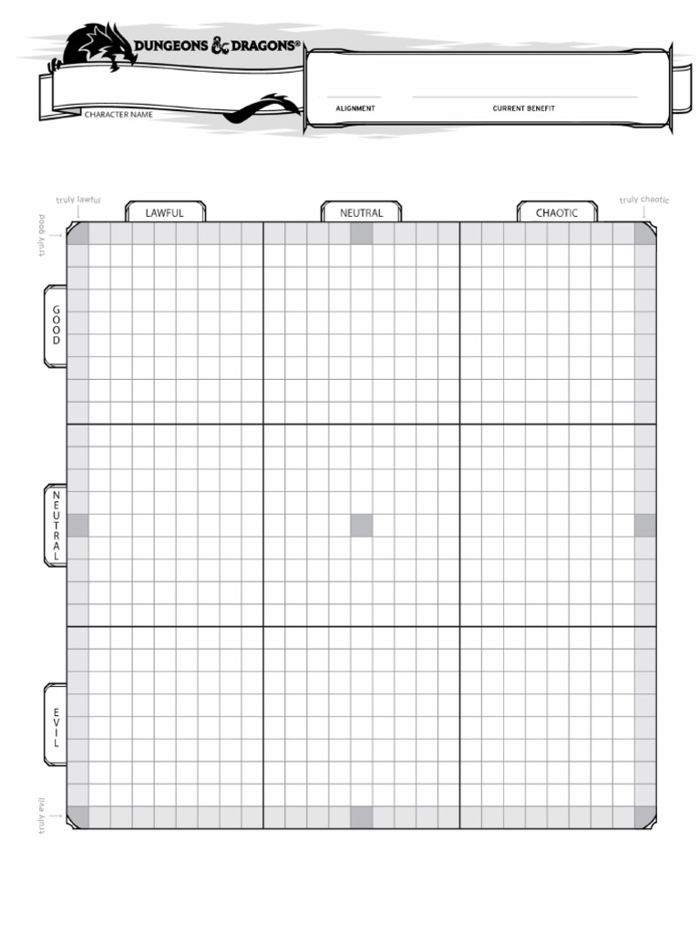 Alignment Revisited Character Sheet | PDF
