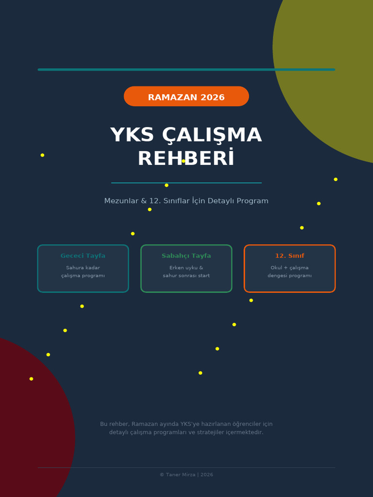 2026 Ramazan Yks Programlari | PDF