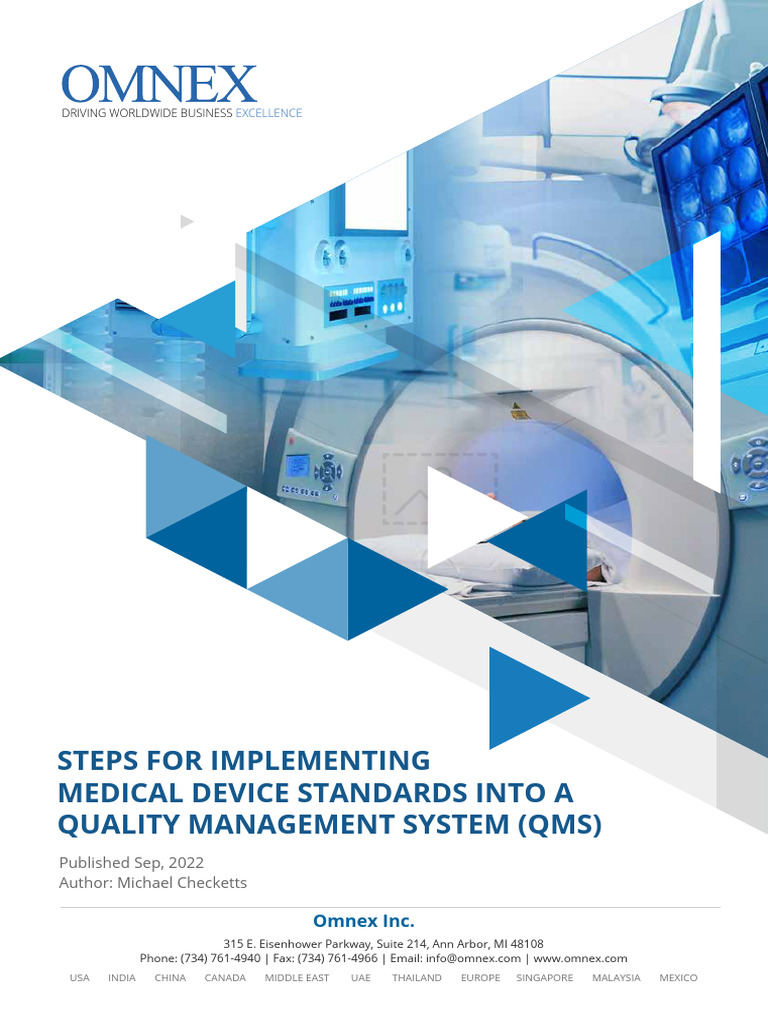 Med Device Standards-V4 | PDF | Quality Management System | Medical Device