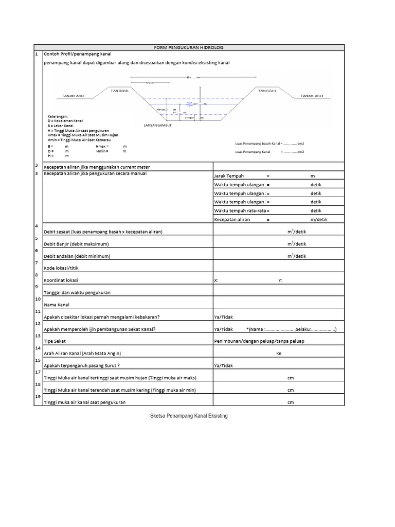 Form Survei RA | PDF