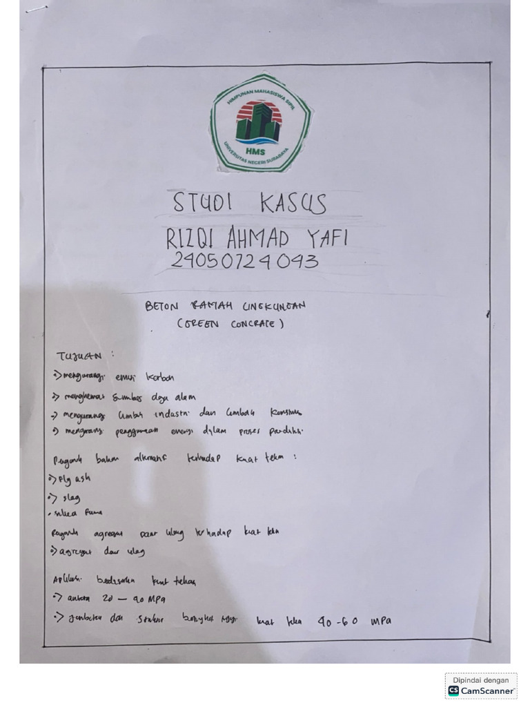 Rizqi Ahmad Yafi - 043 - Studi Kasus | PDF