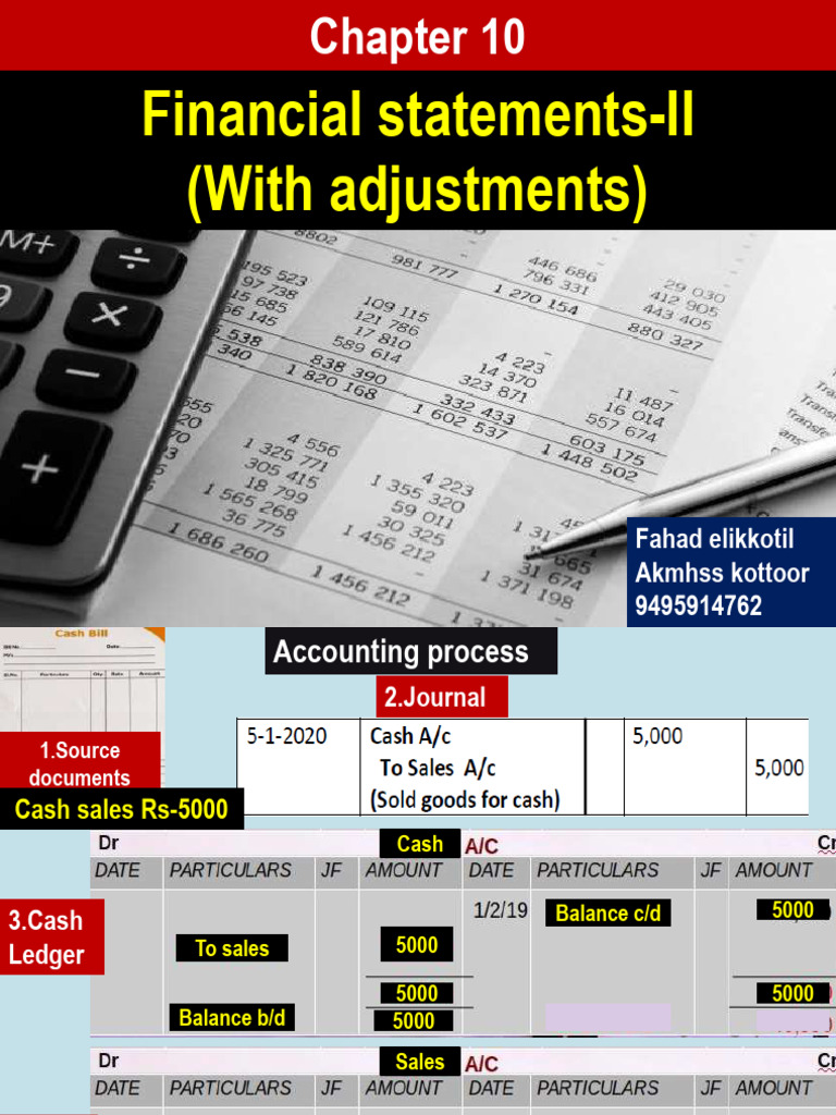 Financial Statements 2 | PDF | Expense | Debits And Credits