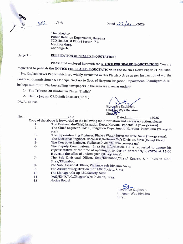 Notice | PDF | Newspaper Publishing | Newspapers