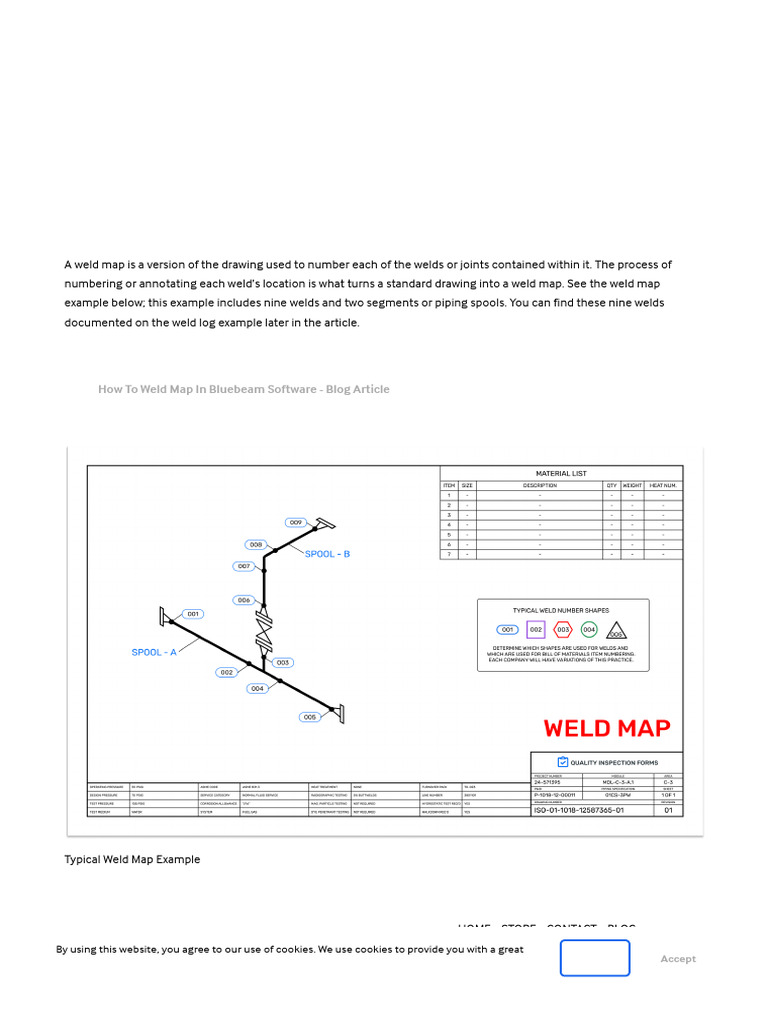 What Is Weld Mapping - Quality Inspection Forms | PDF | Welding ...