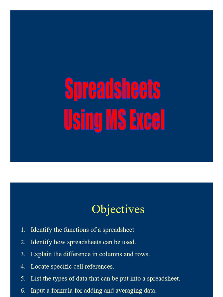 EXCEL | PDF | Spreadsheet | Software