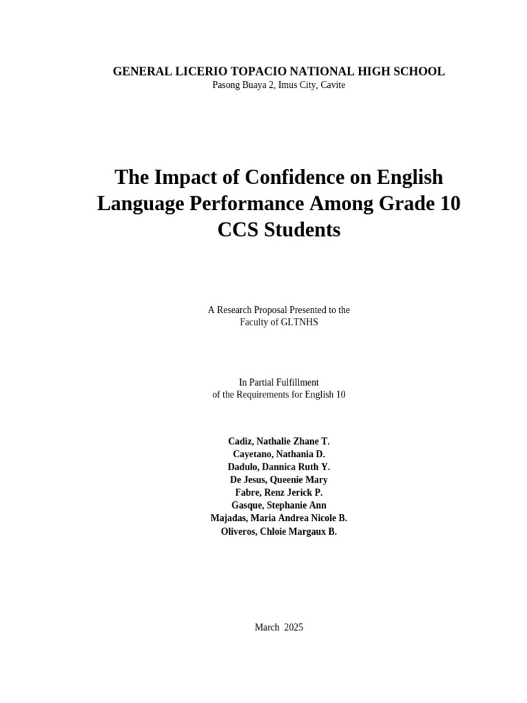 Chapter 1 & 2 Final | PDF | Survey Methodology | Likert Scale