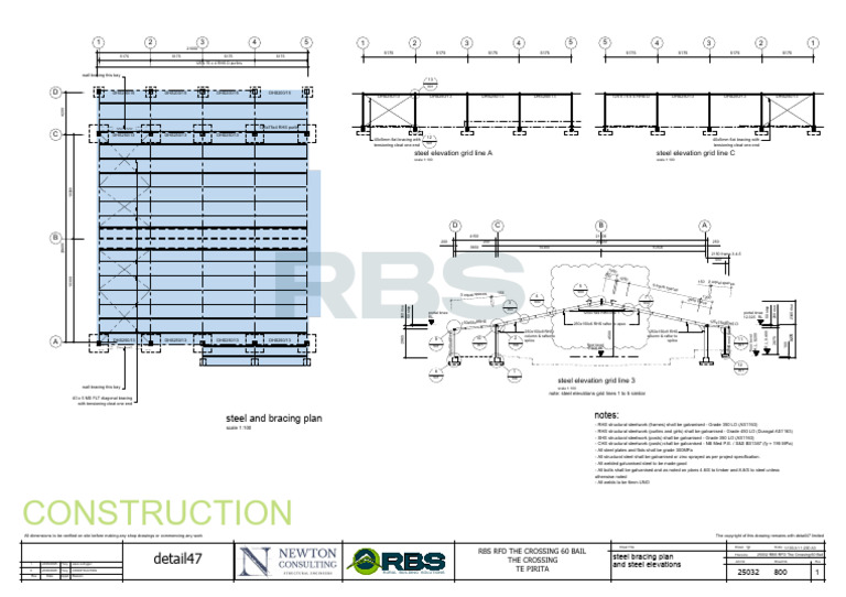 The Crossing Sheet 800 Rev 1 | PDF | Materials | Civil Engineering