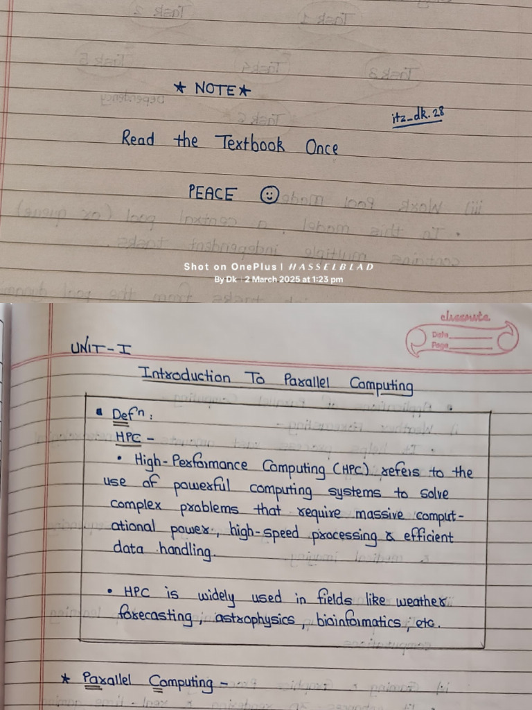 HPC Insem Notes by DK? | PDF