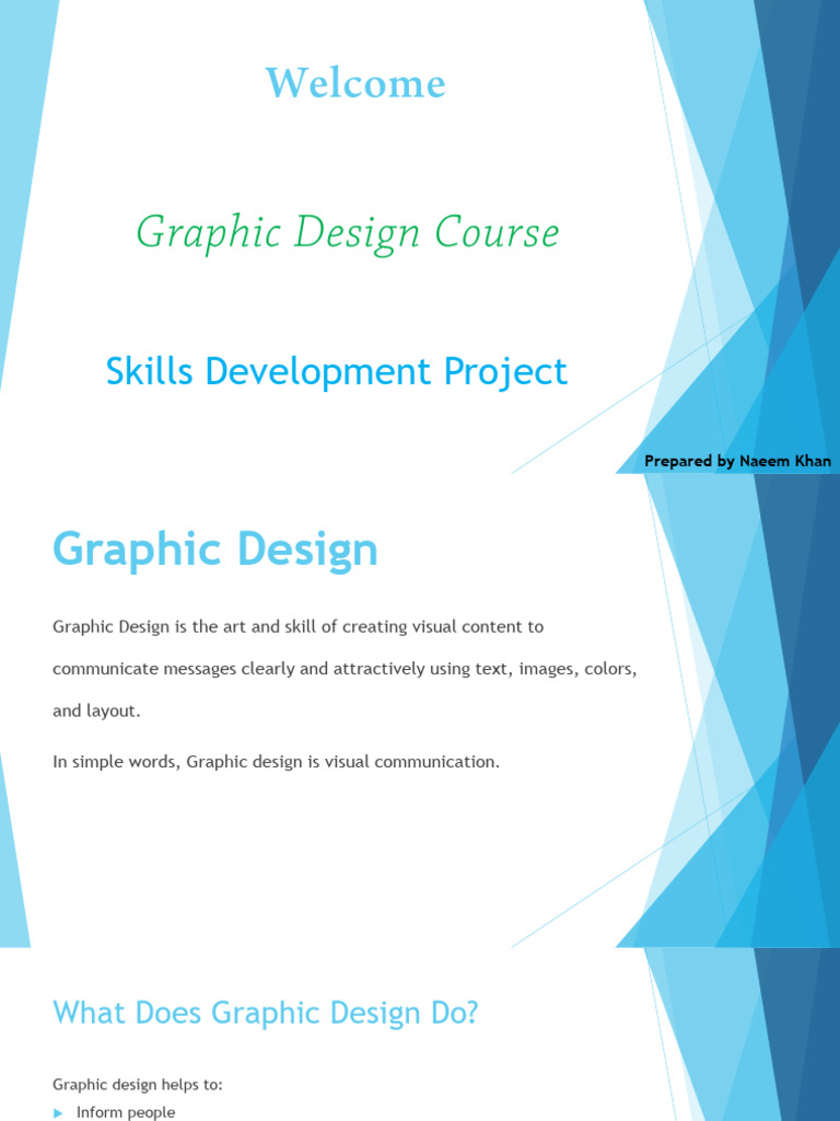 Graphic Design Course | PDF