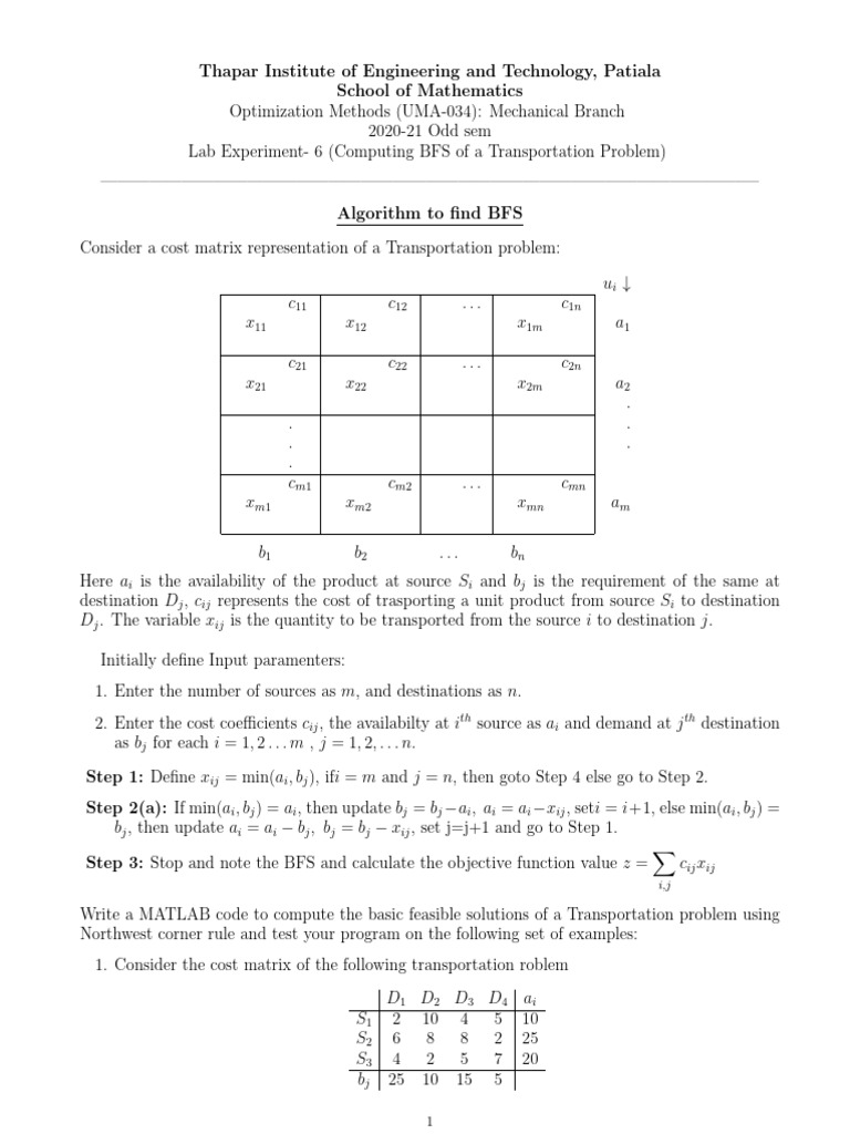 Lab Northwest Corner | PDF | Mathematical Analysis | Theoretical ...