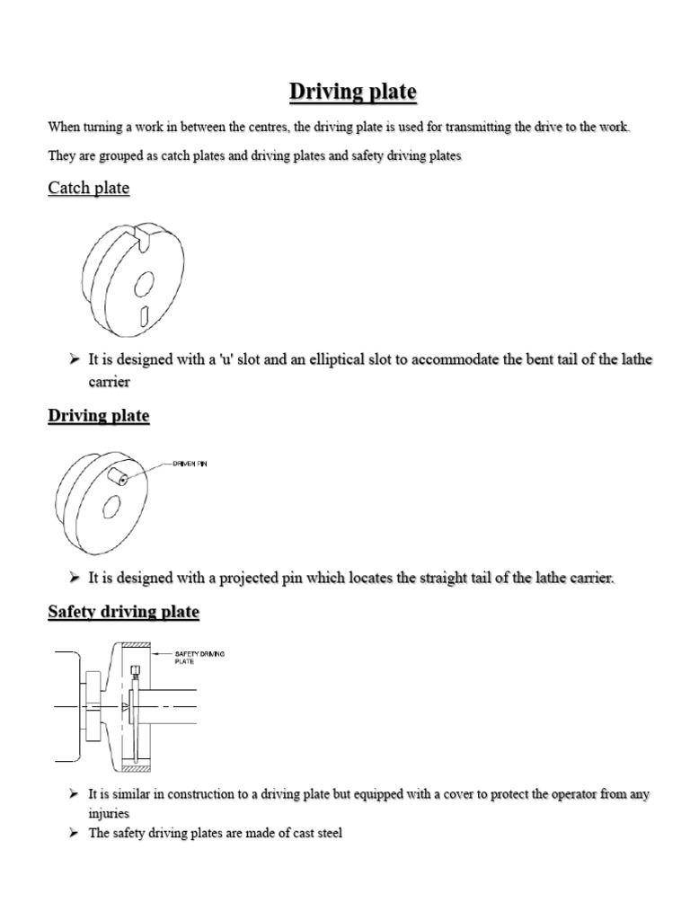Driving Plate | PDF