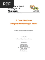 Download Dengue Case Study1 by Ruth Abby Castiva SN100786275 doc pdf