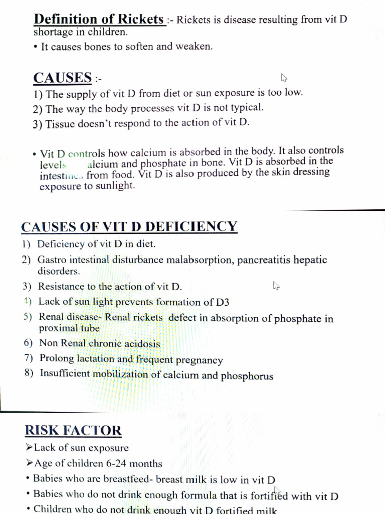Rickets | PDF