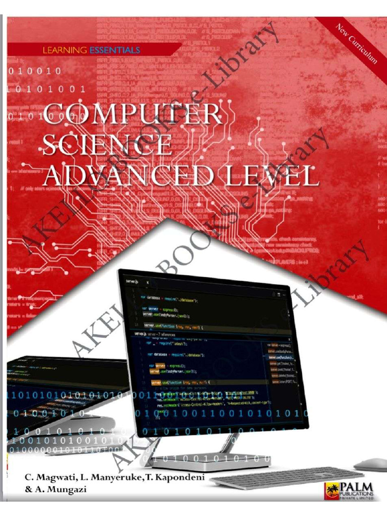 Upper 6 Computer Science New Curriculum | PDF