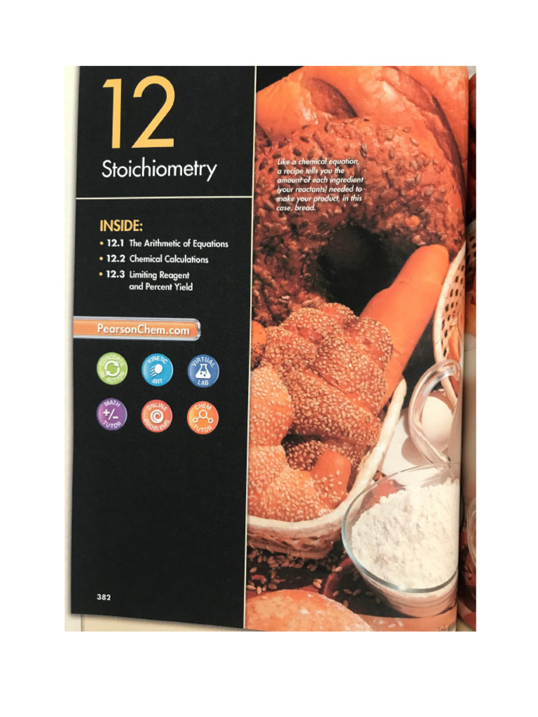 Chapter 12 - Stoichiometry | PDF
