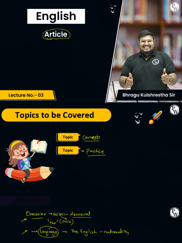 Article 03 Class Notes | PDF