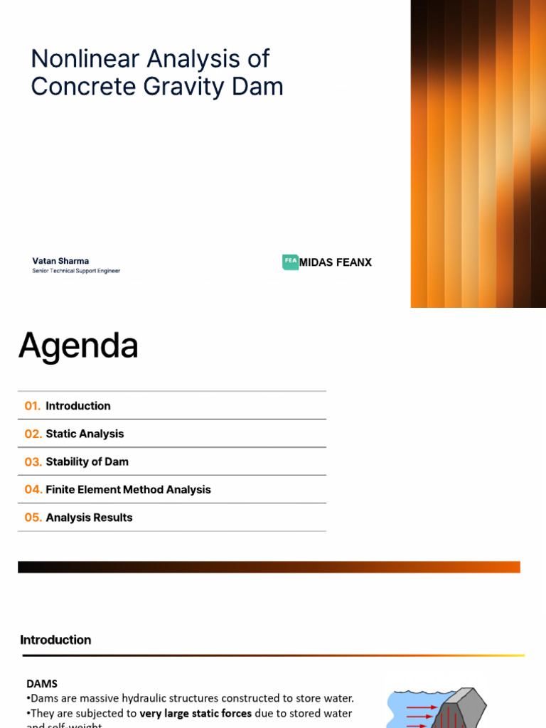 2026 FGWS Session 1-Nonlinear Analysis of A Concrete Gravity Dam | PDF ...