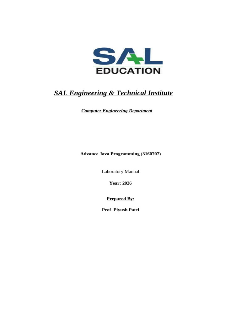 6.lab Manual Ajp ( | PDF | Port (Computer Networking) | Network Socket