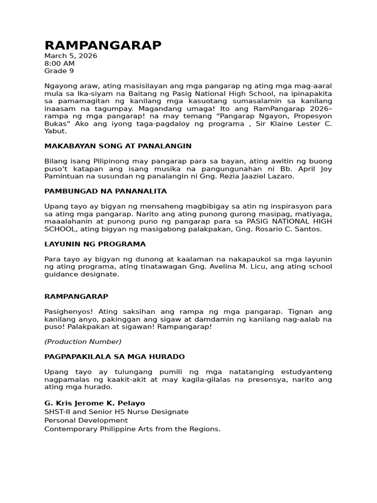 Ramp Angara P | PDF
