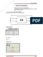 CIRCUITOS SUMADORES