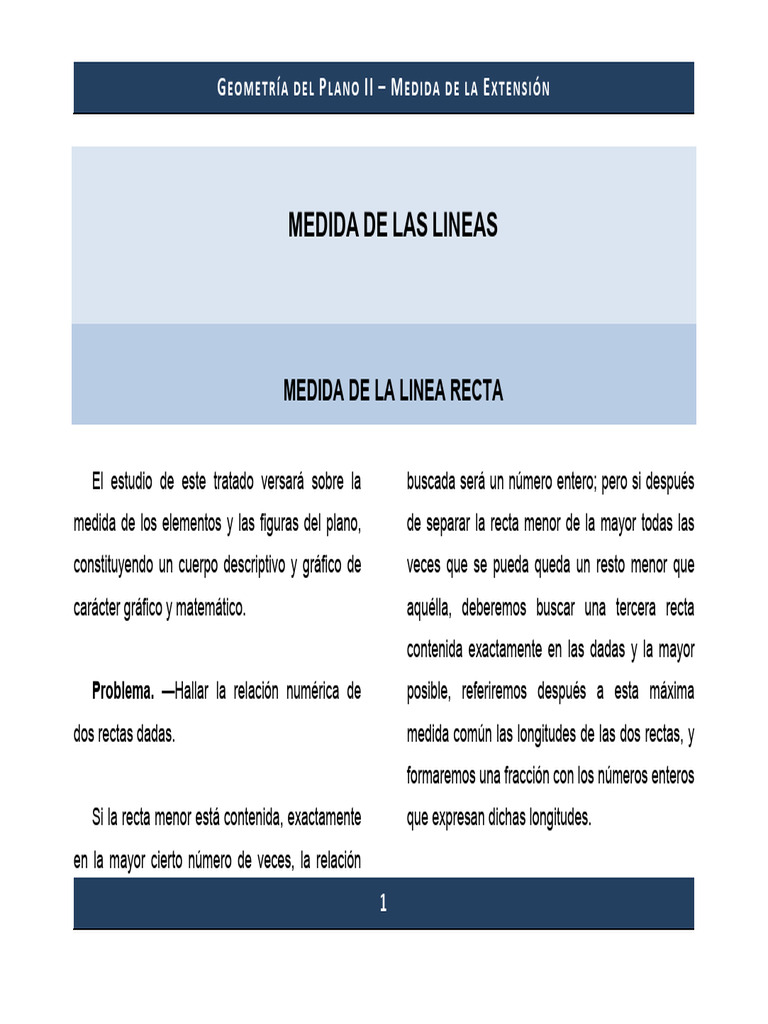 Geometria Del Plano Ii | PDF | Rectángulo | Longitud
