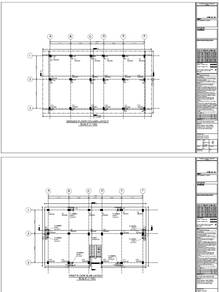 GFC Working Drawing | PDF | Plumbing | Building Materials