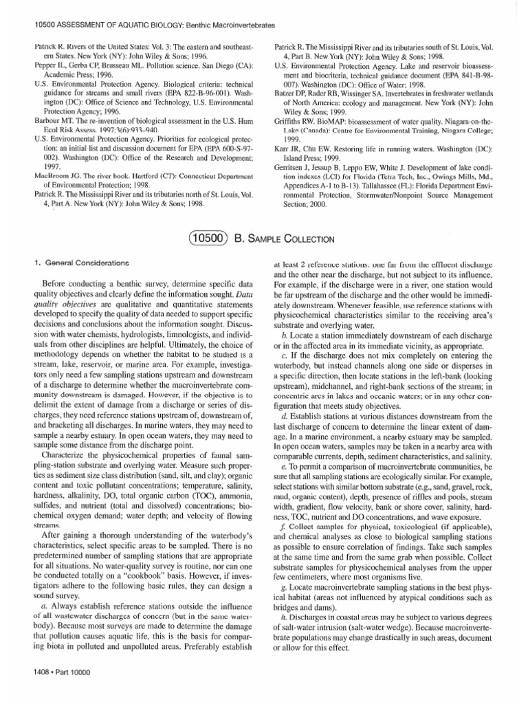 SMEWW 24th 2023 - 10500B | PDF