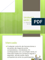 Unidad 3 Mercado