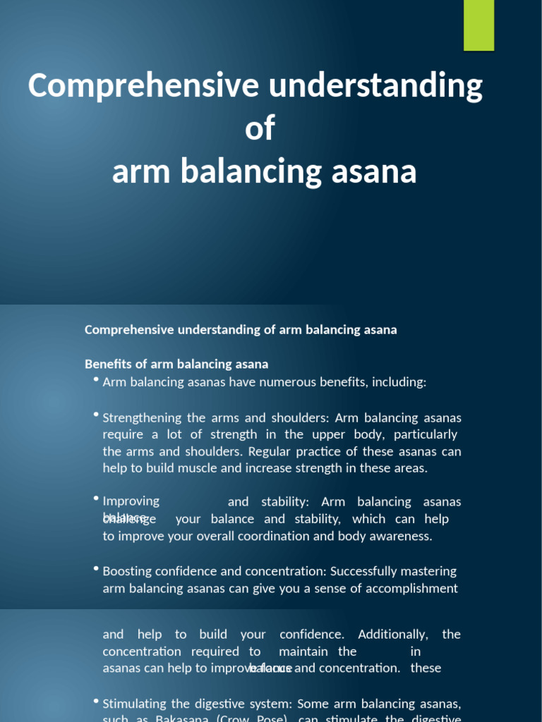 1.arm Balancing Asana | PDF | Asana | Arm