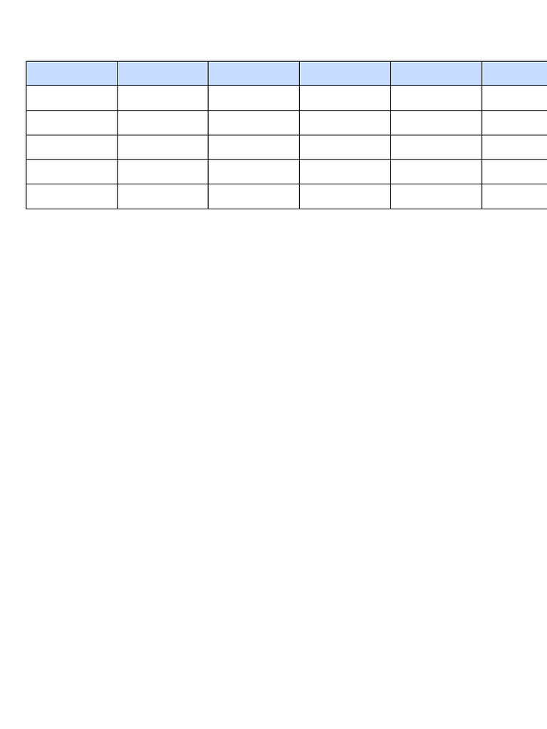 2 Month Progress Tracking Chart | PDF
