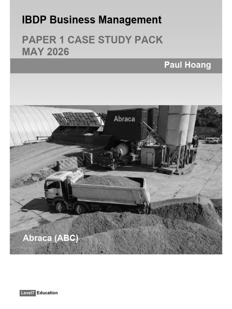 Case Study Pack - May 2026 - Abraca ABC - Paul Hoang | PDF | Electronic ...
