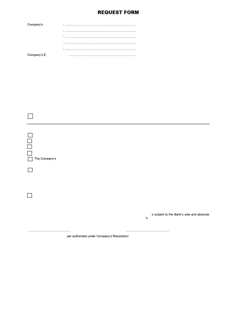 Maybank R&R Request Form | PDF | Liquidation | Business Economics
