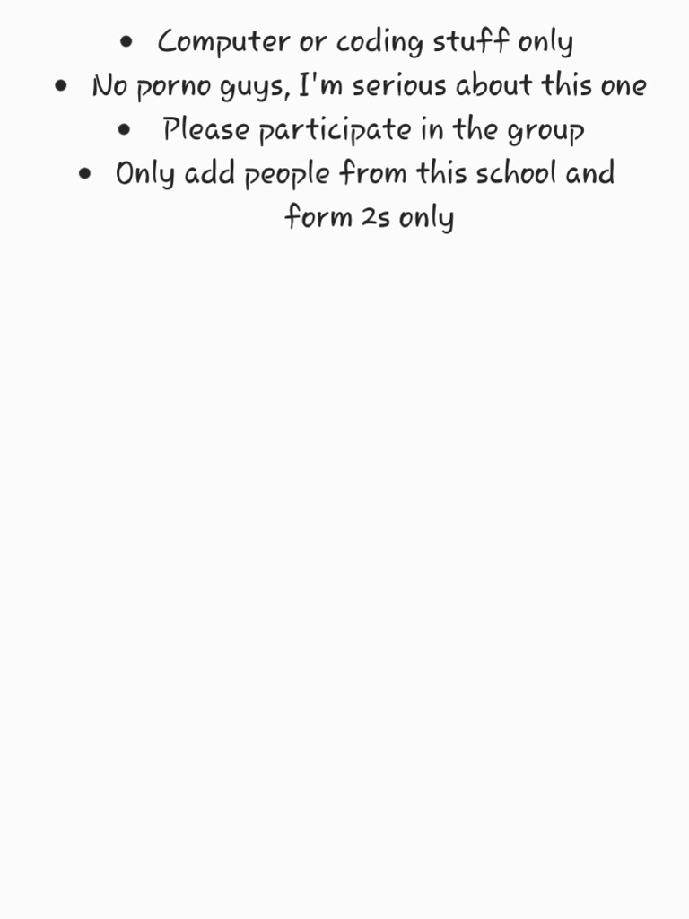 Group Rules | PDF