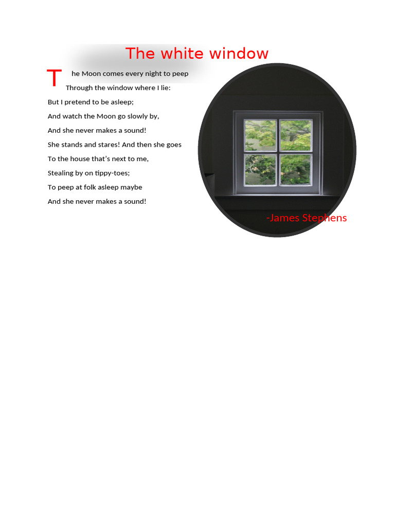 The White Window | PDF