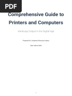 HP SecurePrint Setup Guide | PDF | Printer (Computing) | Computing