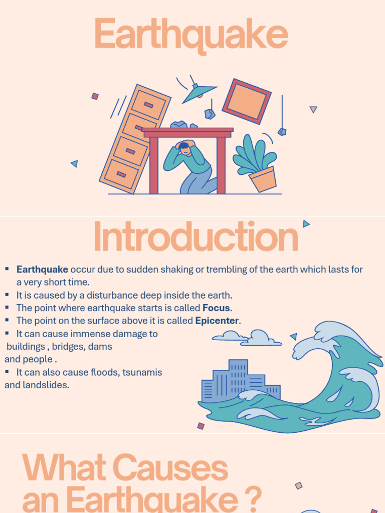 Earthquake Science Project | PDF | Earthquakes | Geology