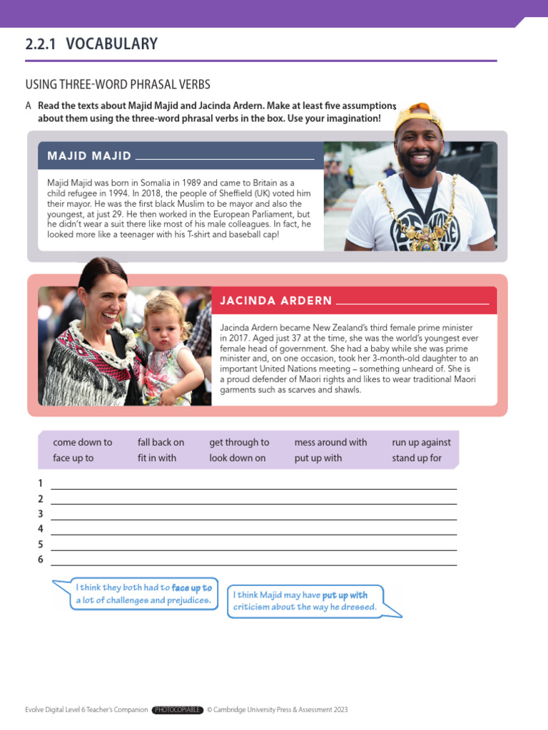 Evolve Digital Level 6 Worksheets 2.2.1 | PDF