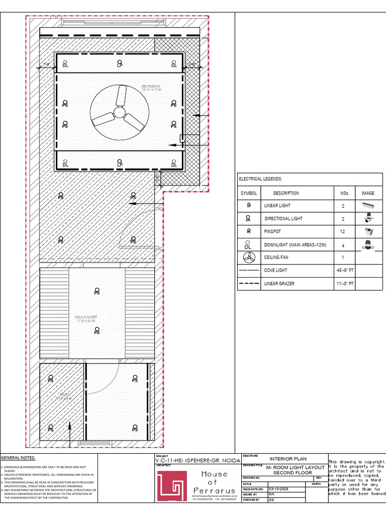 Vc-11 - Second Floor Light Layout | PDF