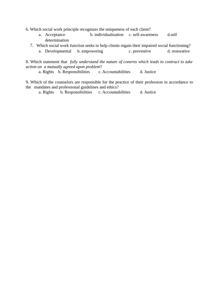Extra Questions For TOS | PDF