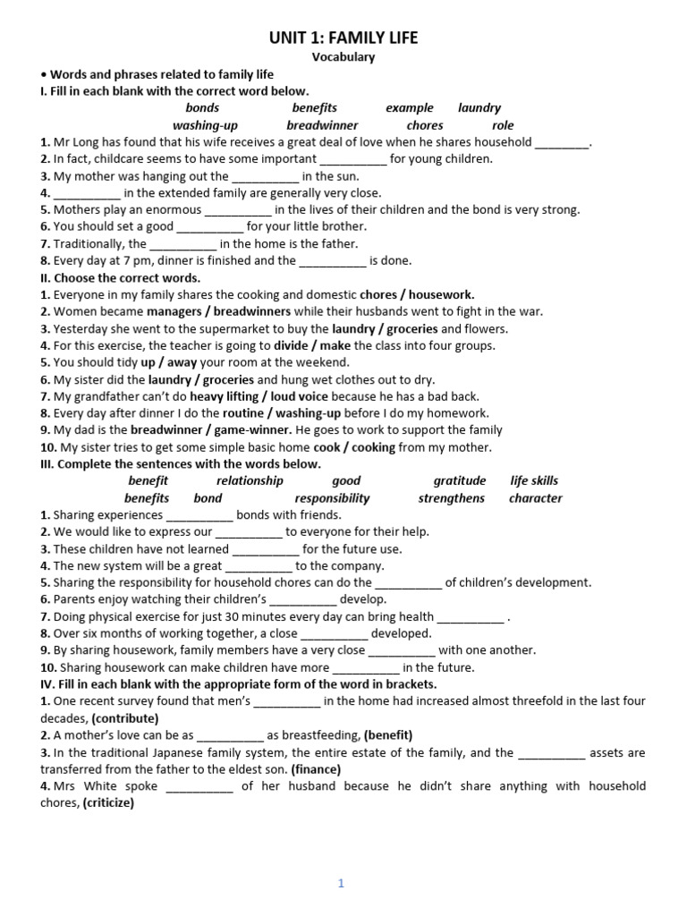 Review Unit 123 | PDF | Waste
