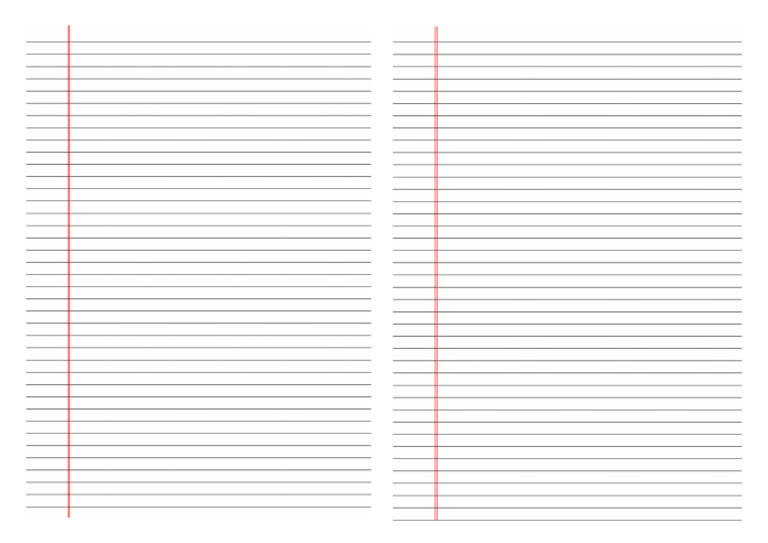 Lines Writing Format | PDF