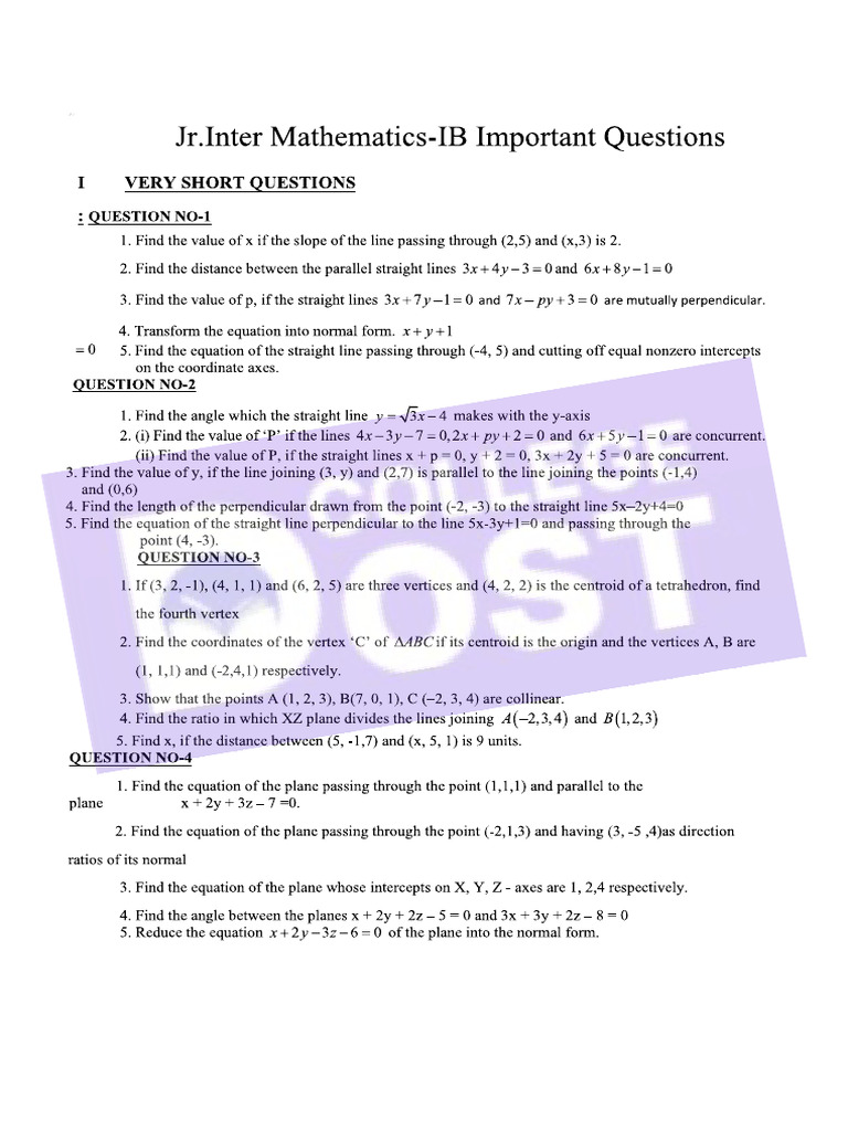 Maths 1B | PDF