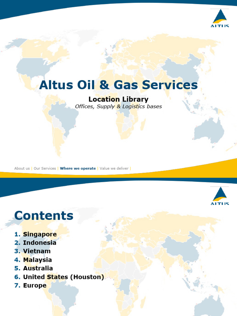 Altus Locations | PDF | Warehouse | Cargo