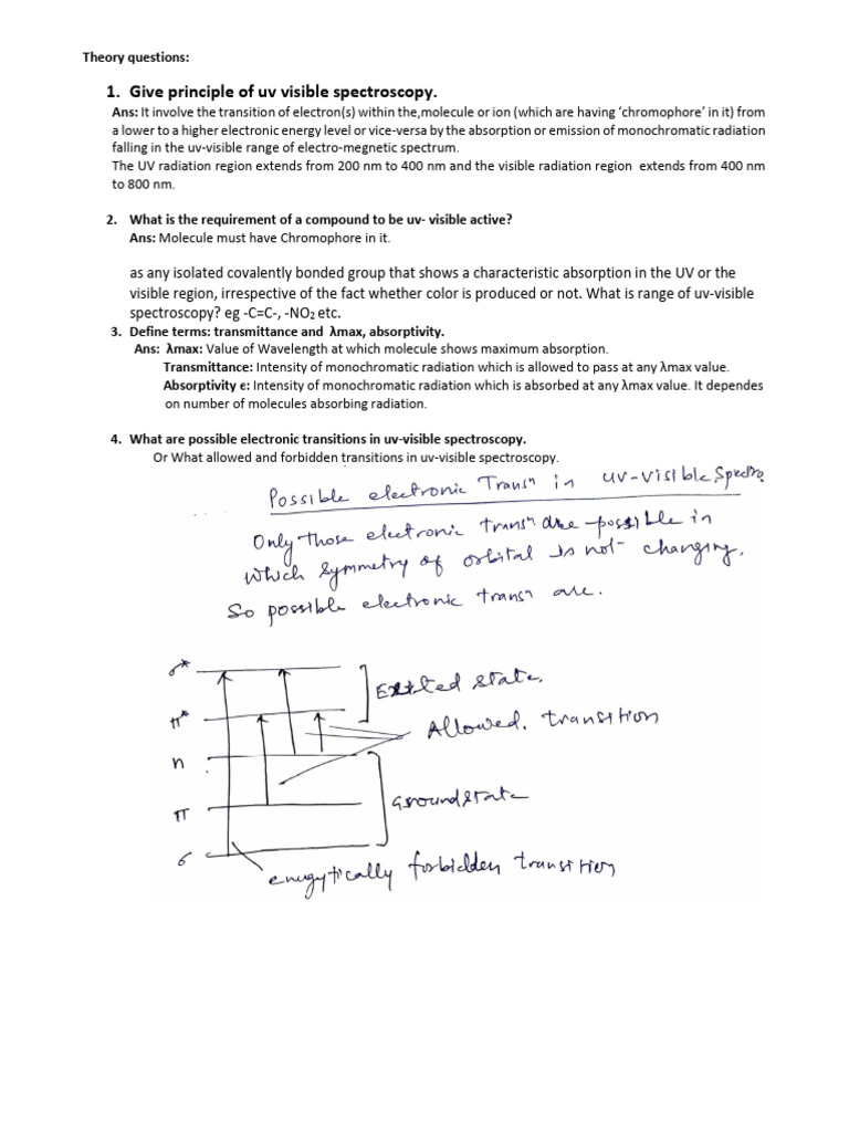 Uv Notes | PDF