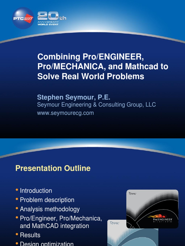 Integrating Pro/MECHANICA with CAD Tools | PDF | Mechanical Engineering ...